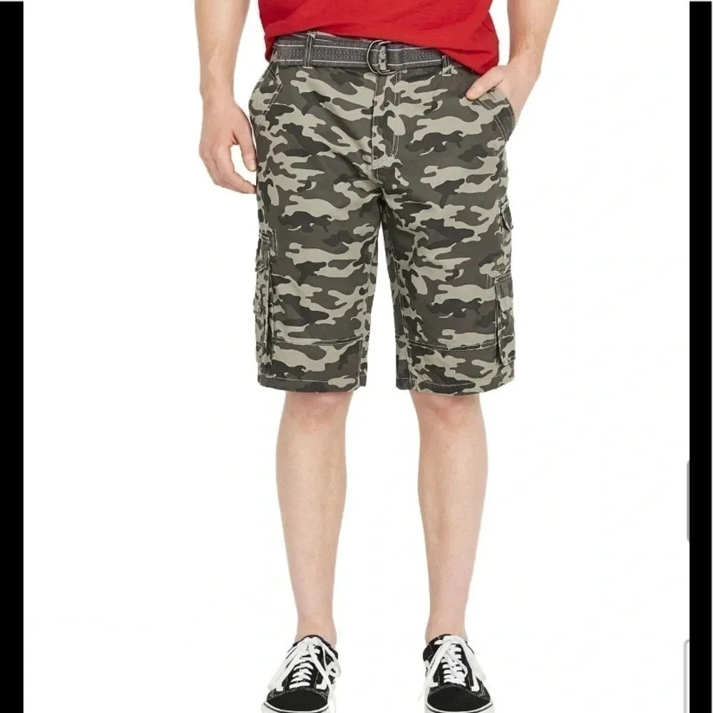 I Jeans By Buffalo Camo Cargo Shorts Men’s